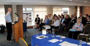 John Saunders at the joint SHINE and College of Psychiatrists of Ireland conference