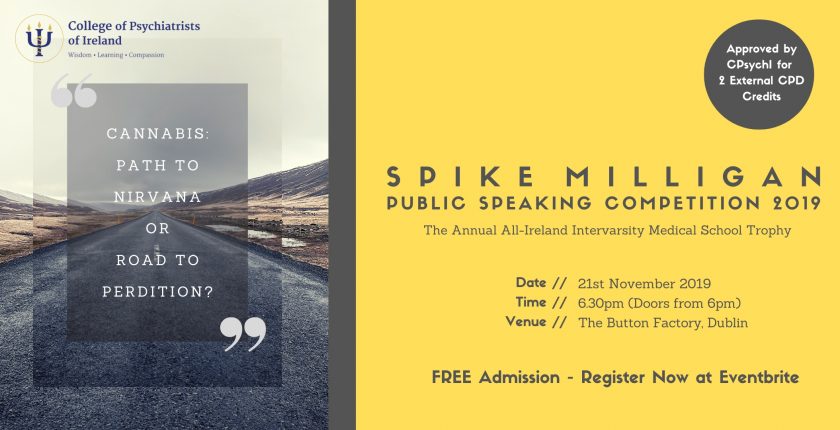 Spike Milligan Public Speaking Competition 2019 - CPsychI Blog